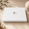 La boite blanche mat des coffret tapis de prière Sajadah.