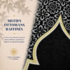 Zoom sur les broderies de notre tapis de prière Luxe Otoman Sajadah.