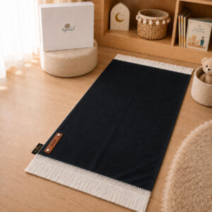 Alternative view of Coffret tapis de prière enfant noir Carbone